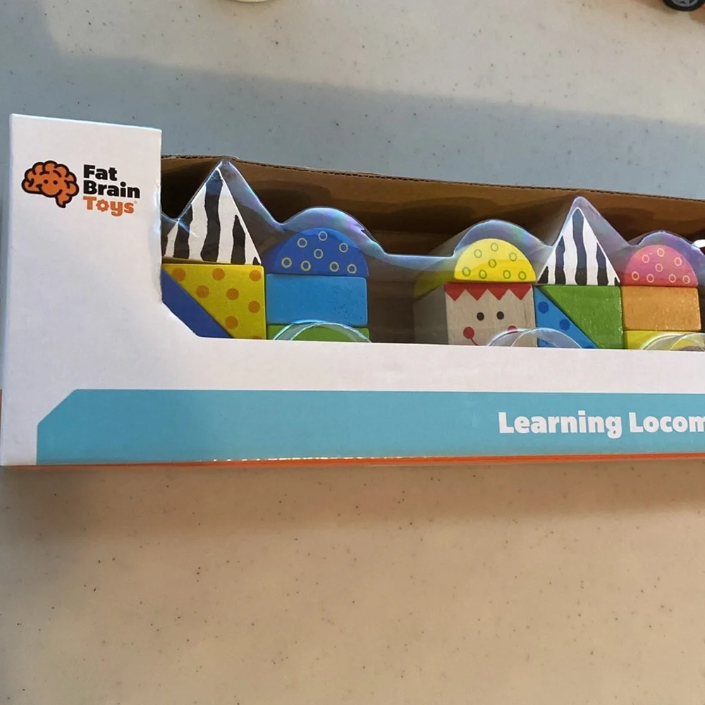 Learning Locomotive Fat Brain Toys